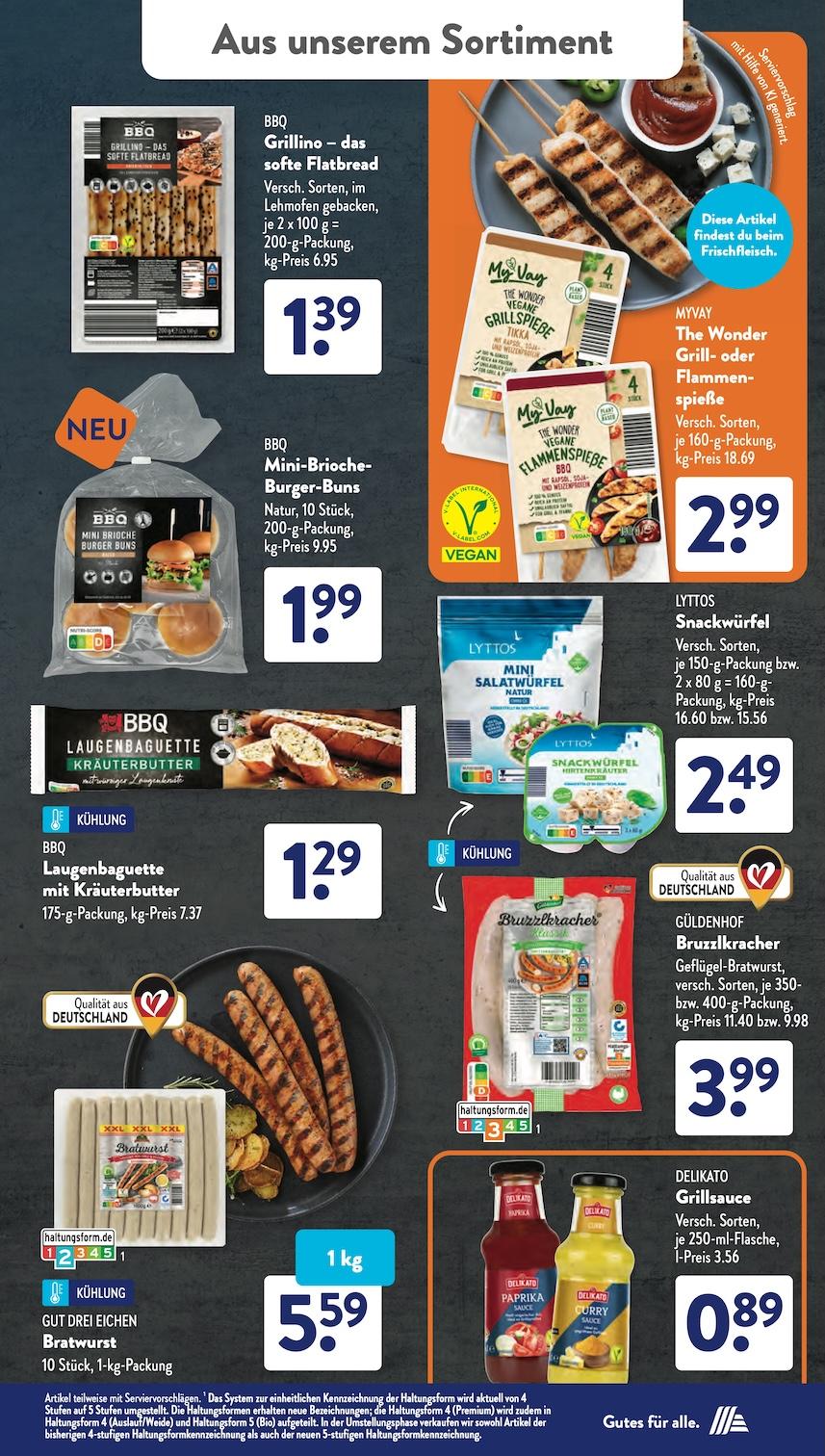 Aldi Aldi Süd Prospekt ab Montag Seite 22