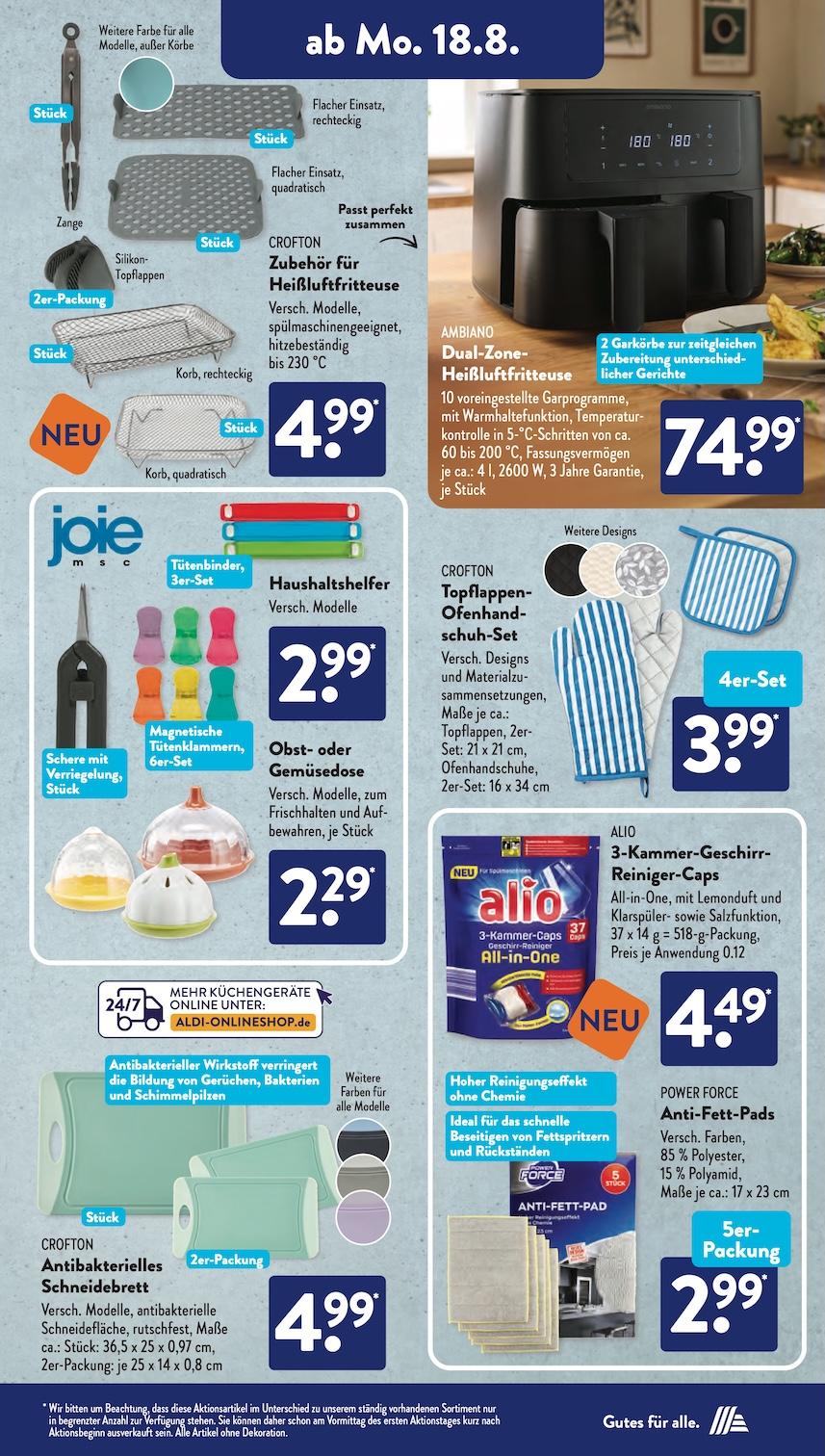 Aldi Aldi Süd Prospekt ab Montag Seite 3