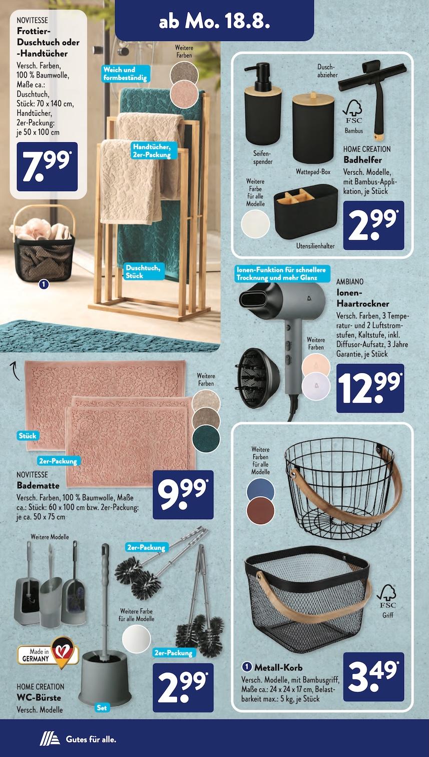 Aldi Aldi Süd Prospekt ab Montag Seite 4