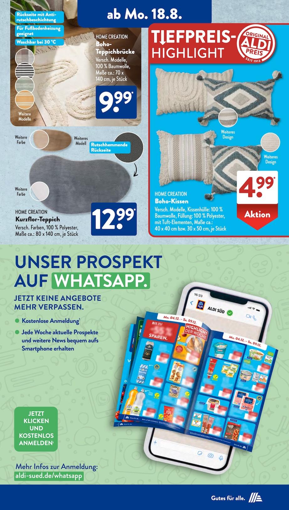 Aldi Aldi Süd Prospekt ab Montag Seite 7