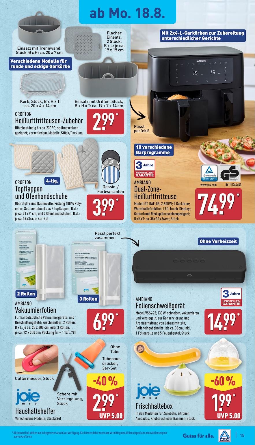 Aldi Aldi Nord Prospekt ab Montag Seite 15