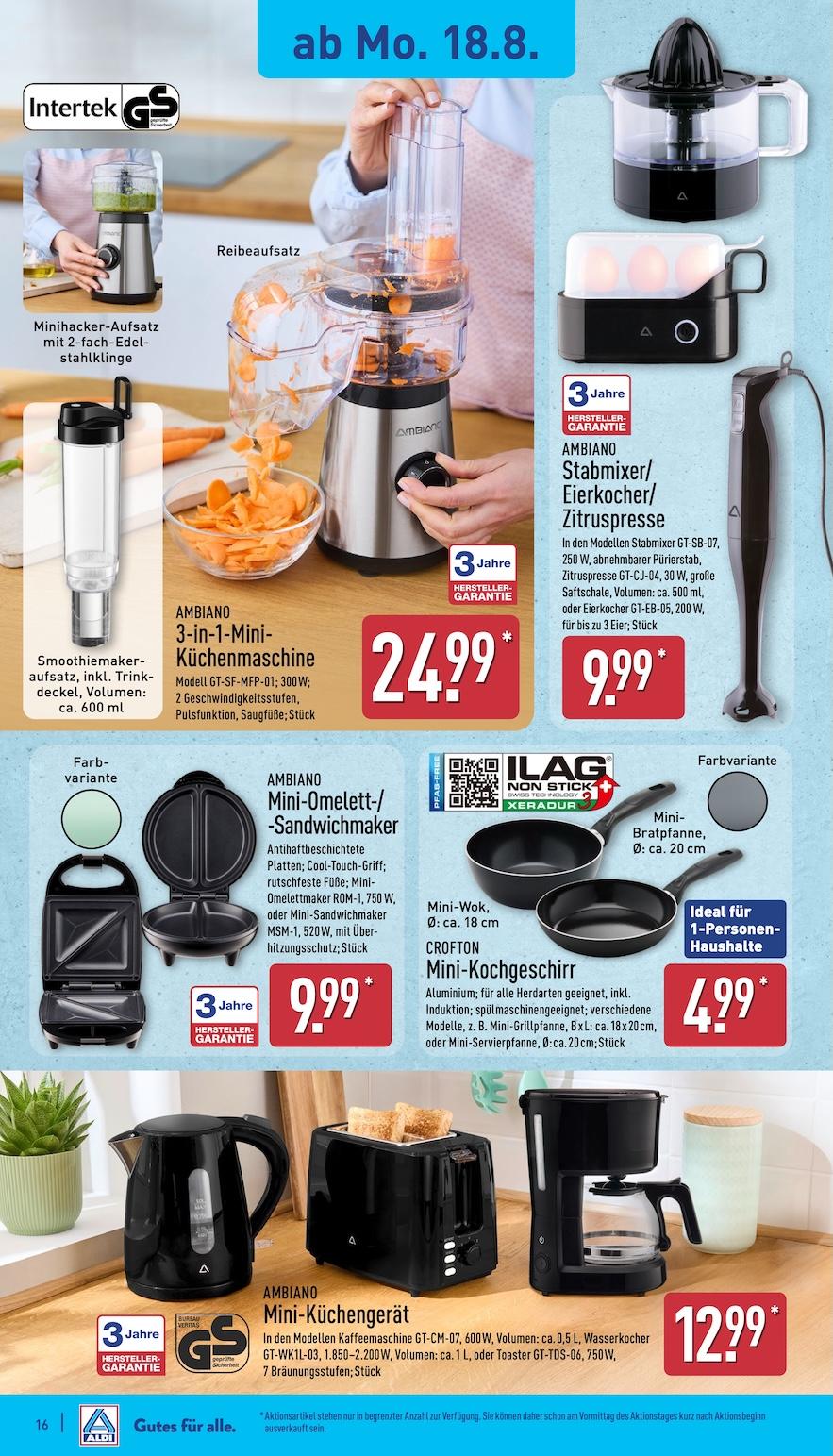 Aldi Aldi Nord Prospekt ab Montag Seite 16