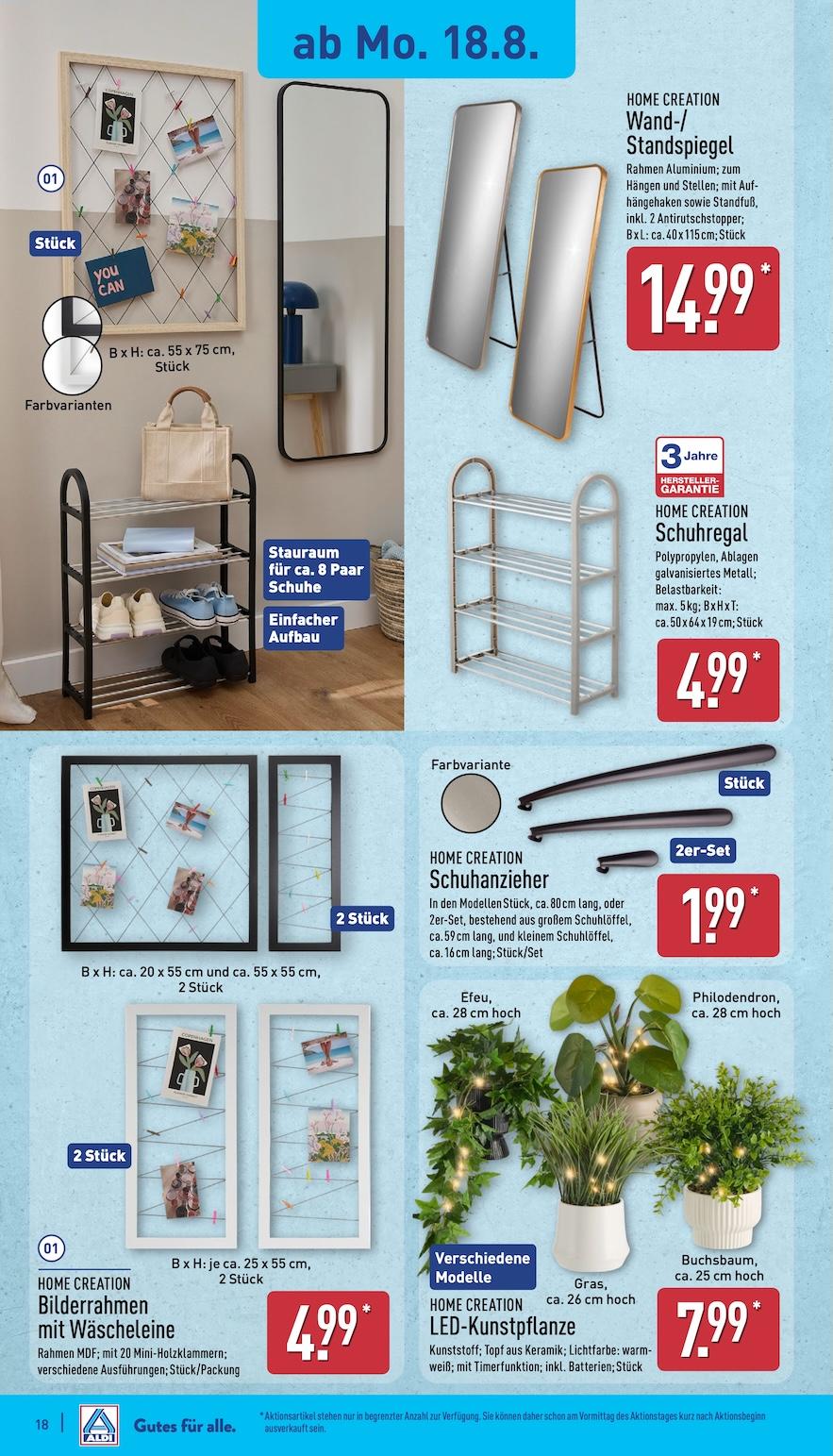Aldi Aldi Nord Prospekt ab Montag Seite 18