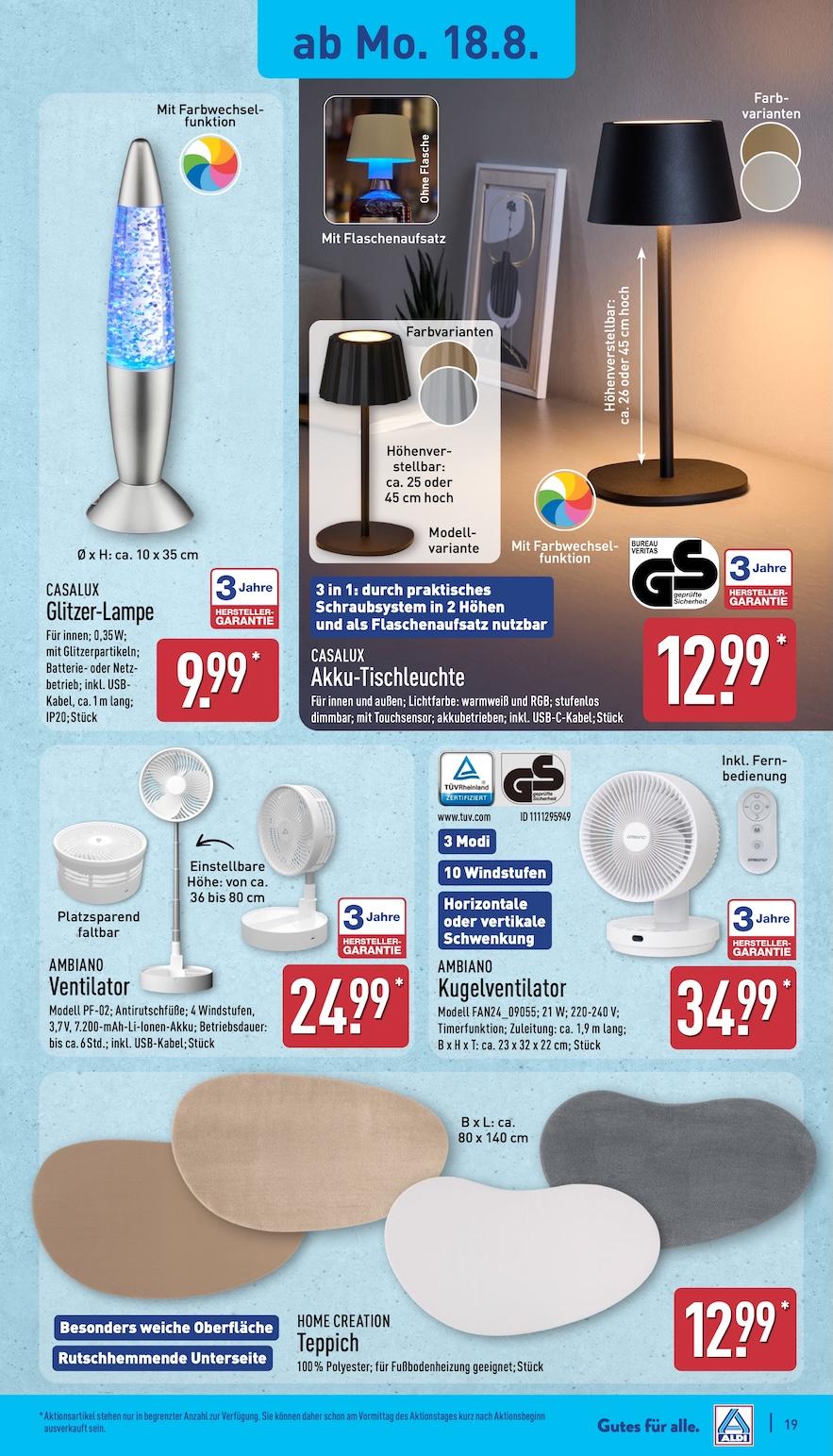 Aldi Aldi Nord Prospekt ab Montag Seite 19