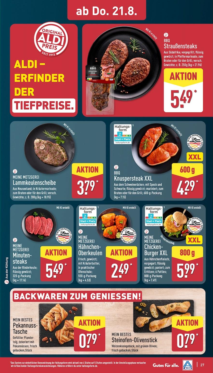 Aldi Aldi Nord Prospekt ab Montag Seite 27