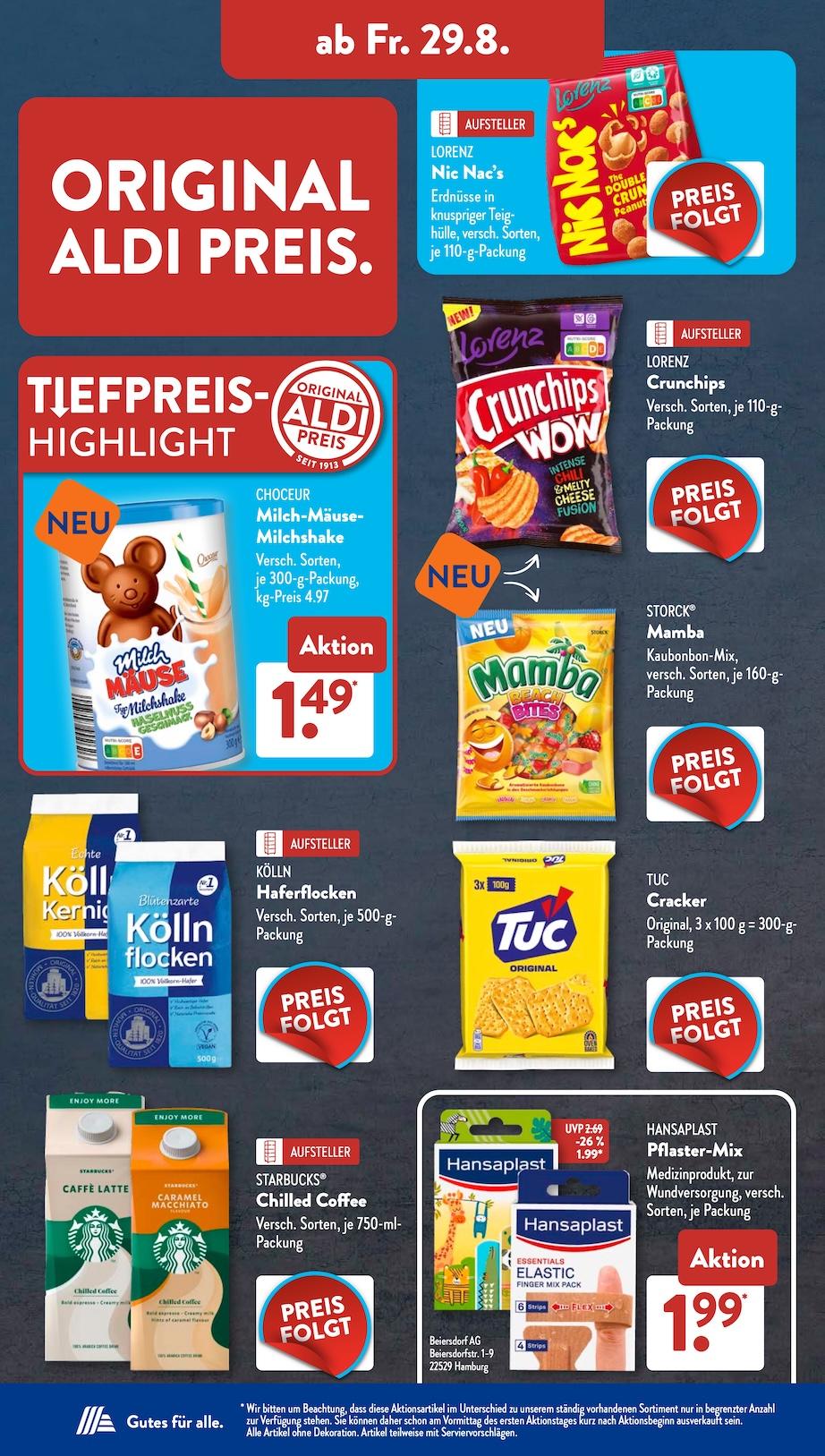 Aldi Aldi Süd Prospekt ab Montag Seite 18