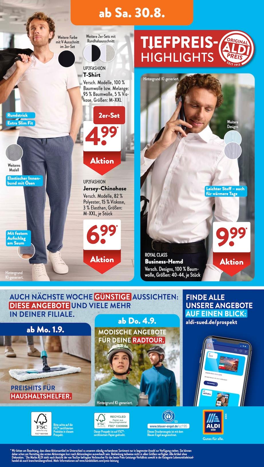 Aldi Aldi Süd Prospekt ab Montag Seite 20