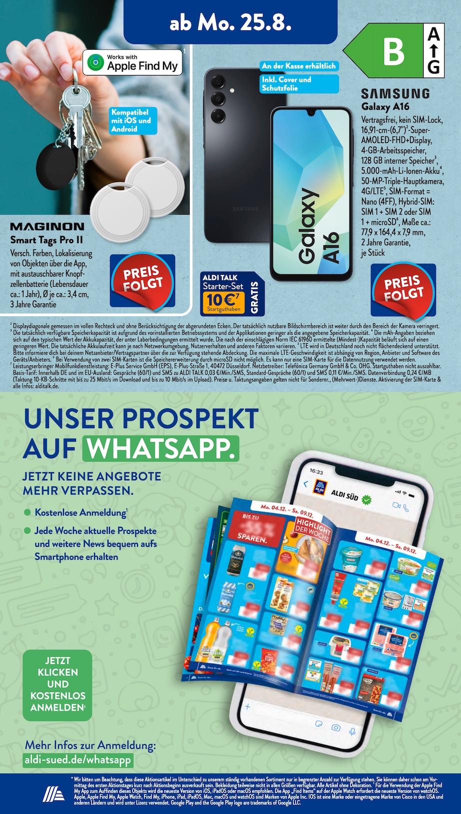 Aldi Aldi Süd Prospekt ab Montag Seite 8