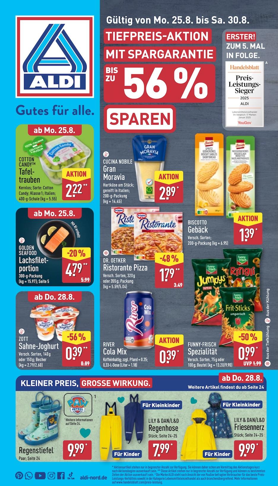 Aldi Aldi Nord Prospekt ab Montag Seite 1