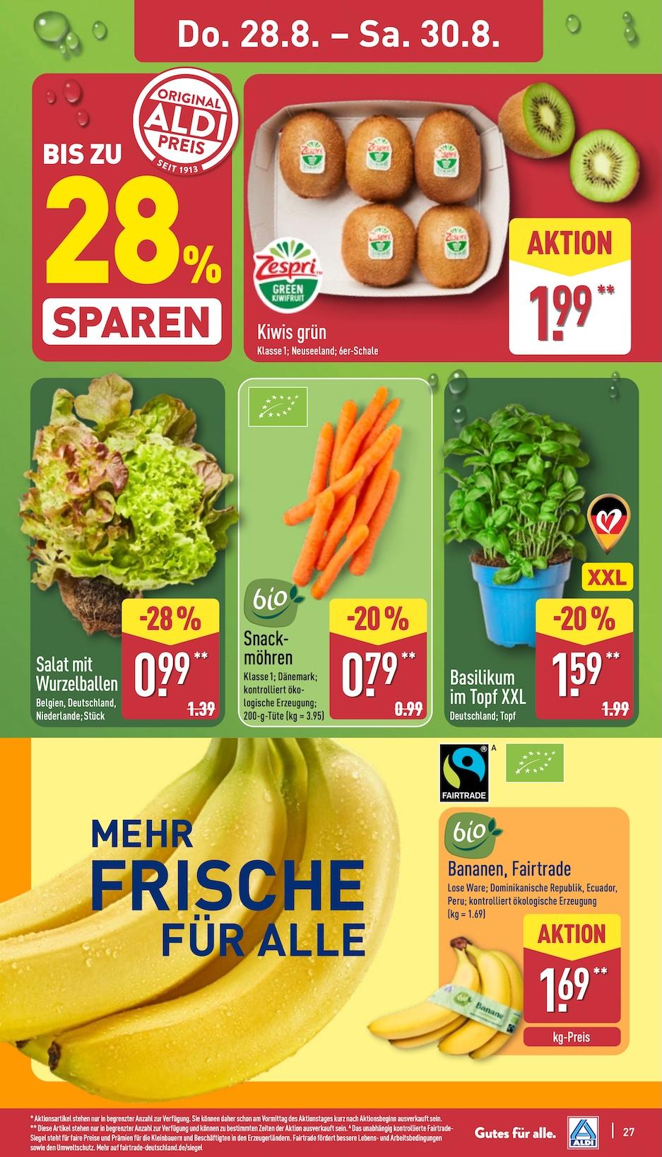 Aldi Aldi Nord Prospekt ab Montag Seite 27