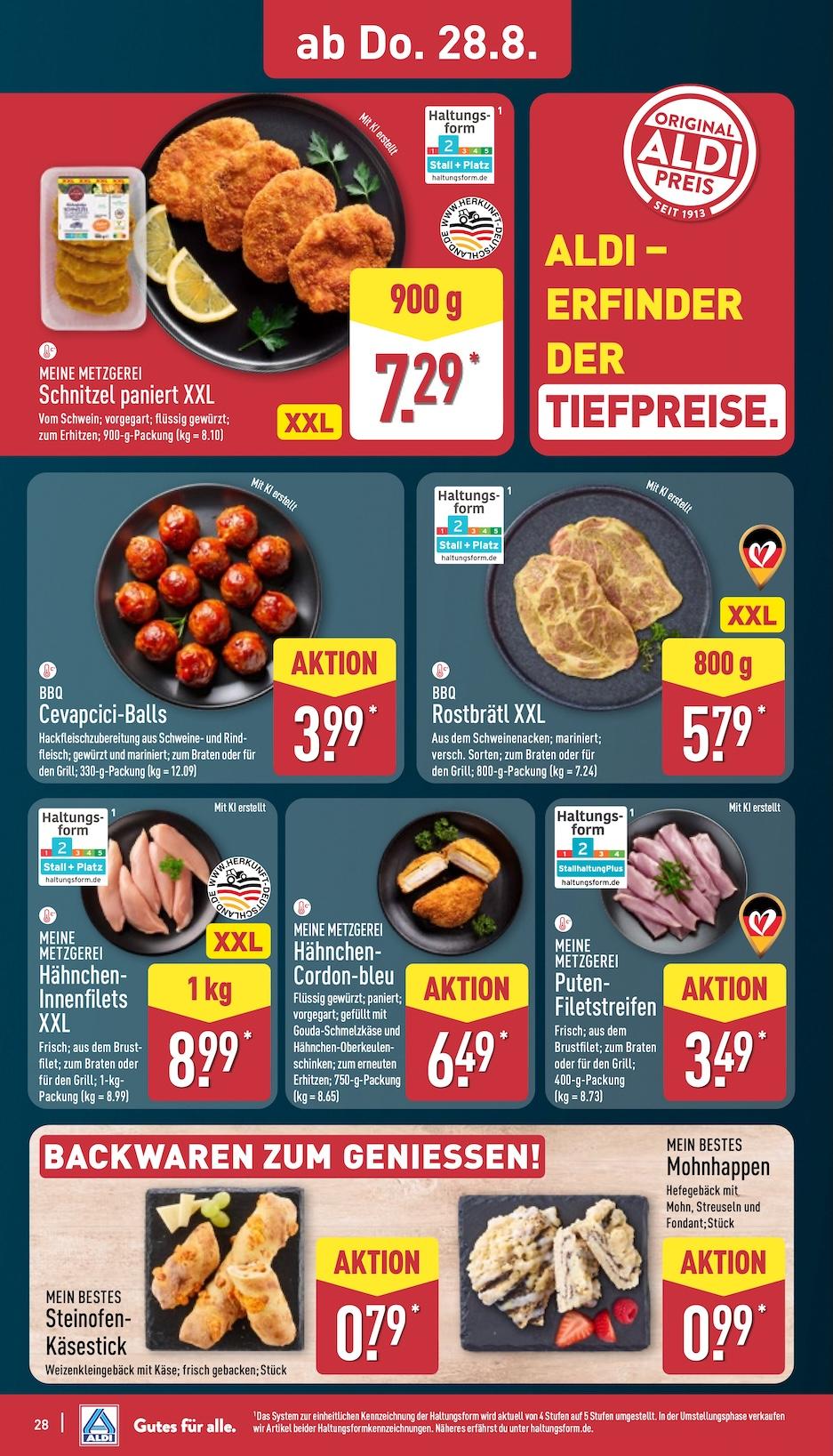 Aldi Aldi Nord Prospekt ab Montag Seite 28