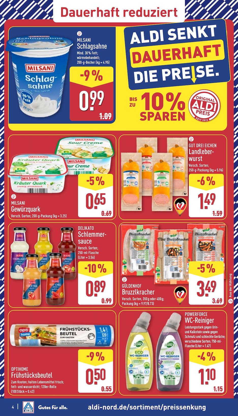 Aldi Aldi Nord Prospekt ab Montag Seite 4