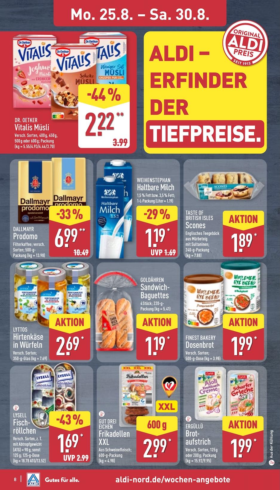 Aldi Aldi Nord Prospekt ab Montag Seite 8