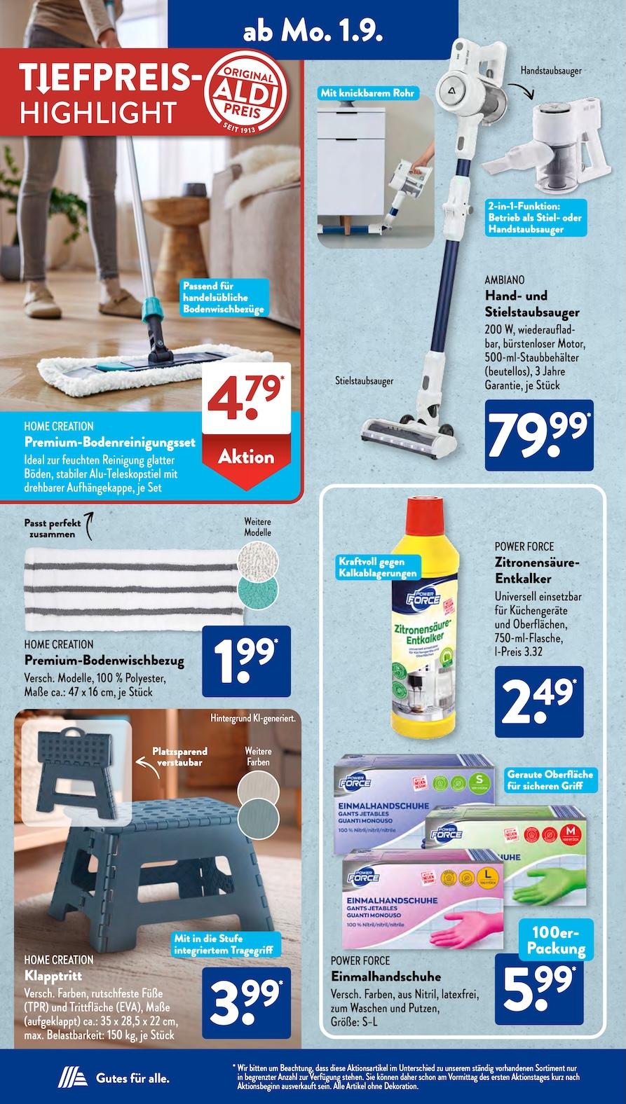 Aldi Aldi Süd Prospekt ab Montag Seite 3