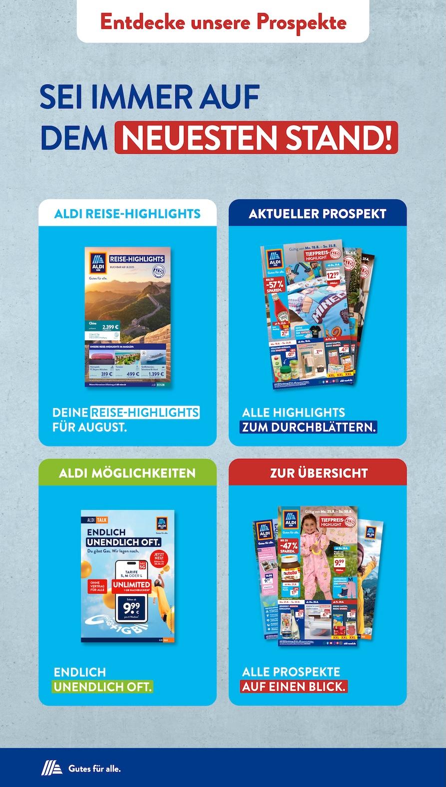 Aldi Aldi Süd Prospekt ab Montag Seite 34