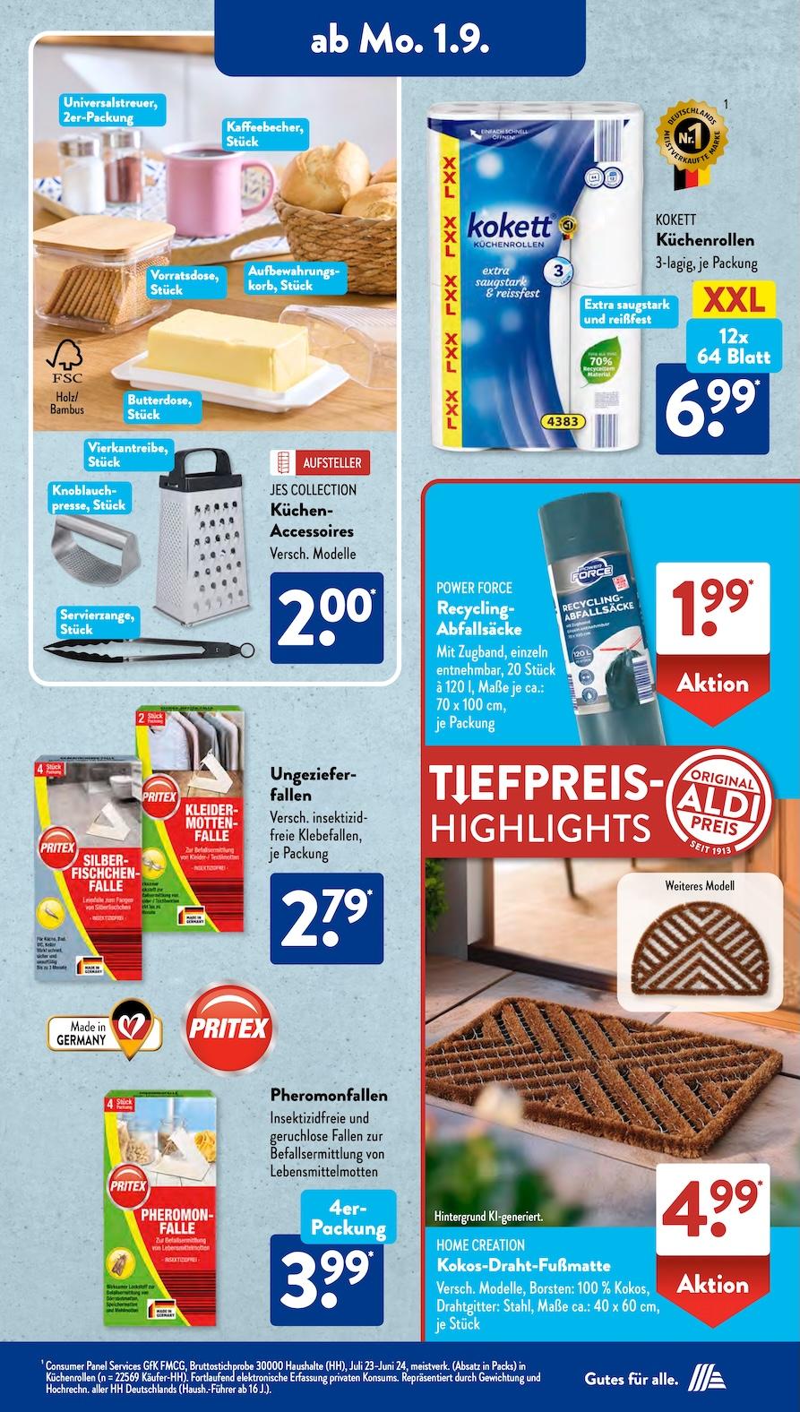 Aldi Aldi Süd Prospekt ab Montag Seite 4