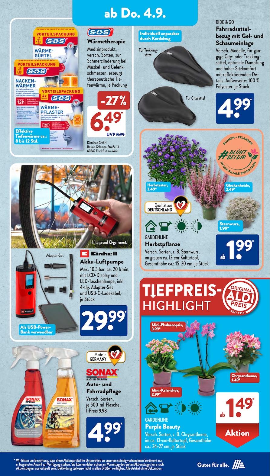 Aldi Aldi Süd Prospekt ab Montag Seite 9