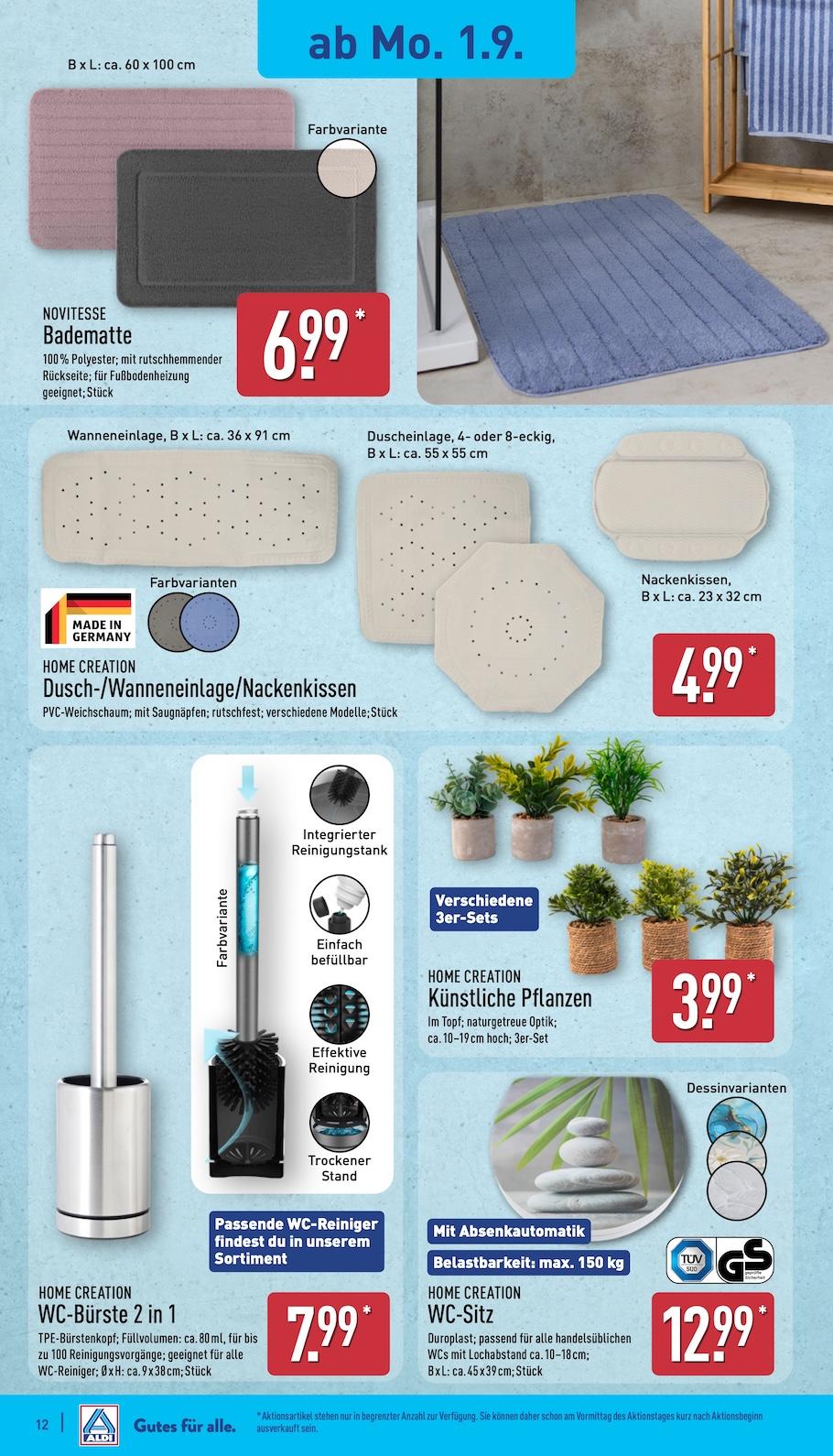 Aldi Aldi Nord Prospekt ab Montag Seite 12