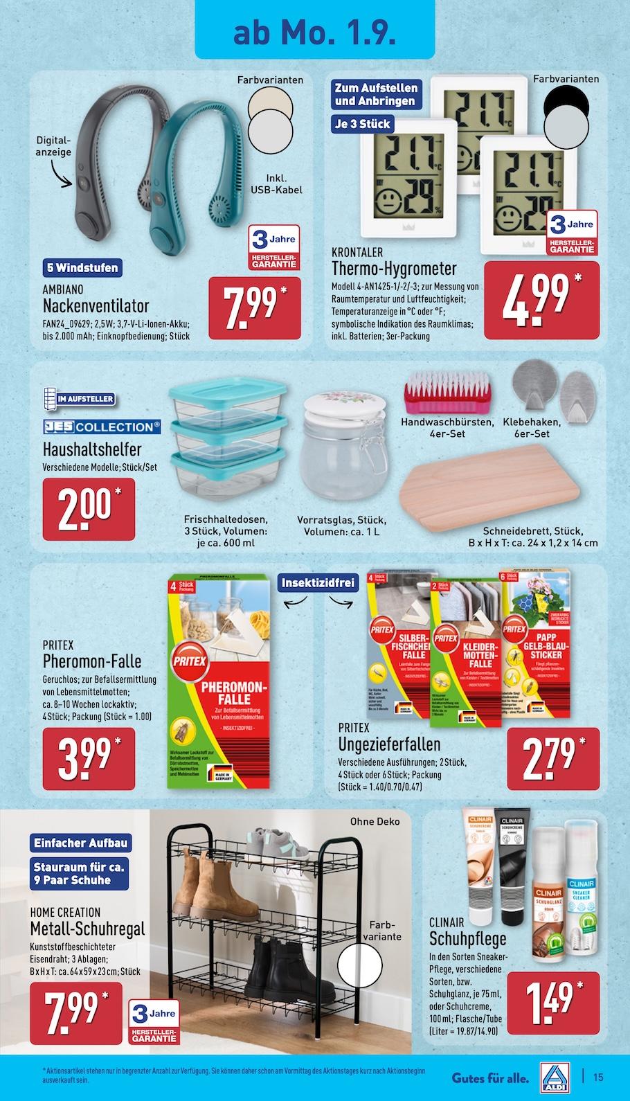 Aldi Aldi Nord Prospekt ab Montag Seite 15