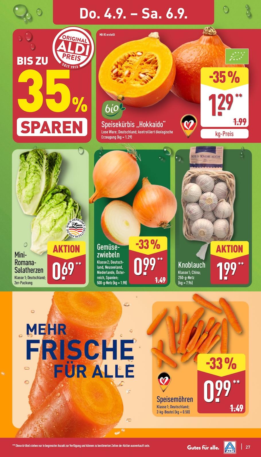 Aldi Aldi Nord Prospekt ab Montag Seite 27