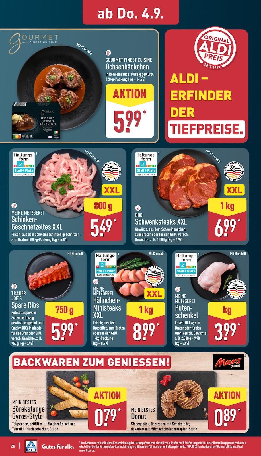 Aldi Aldi Nord Prospekt ab Montag Seite 28
