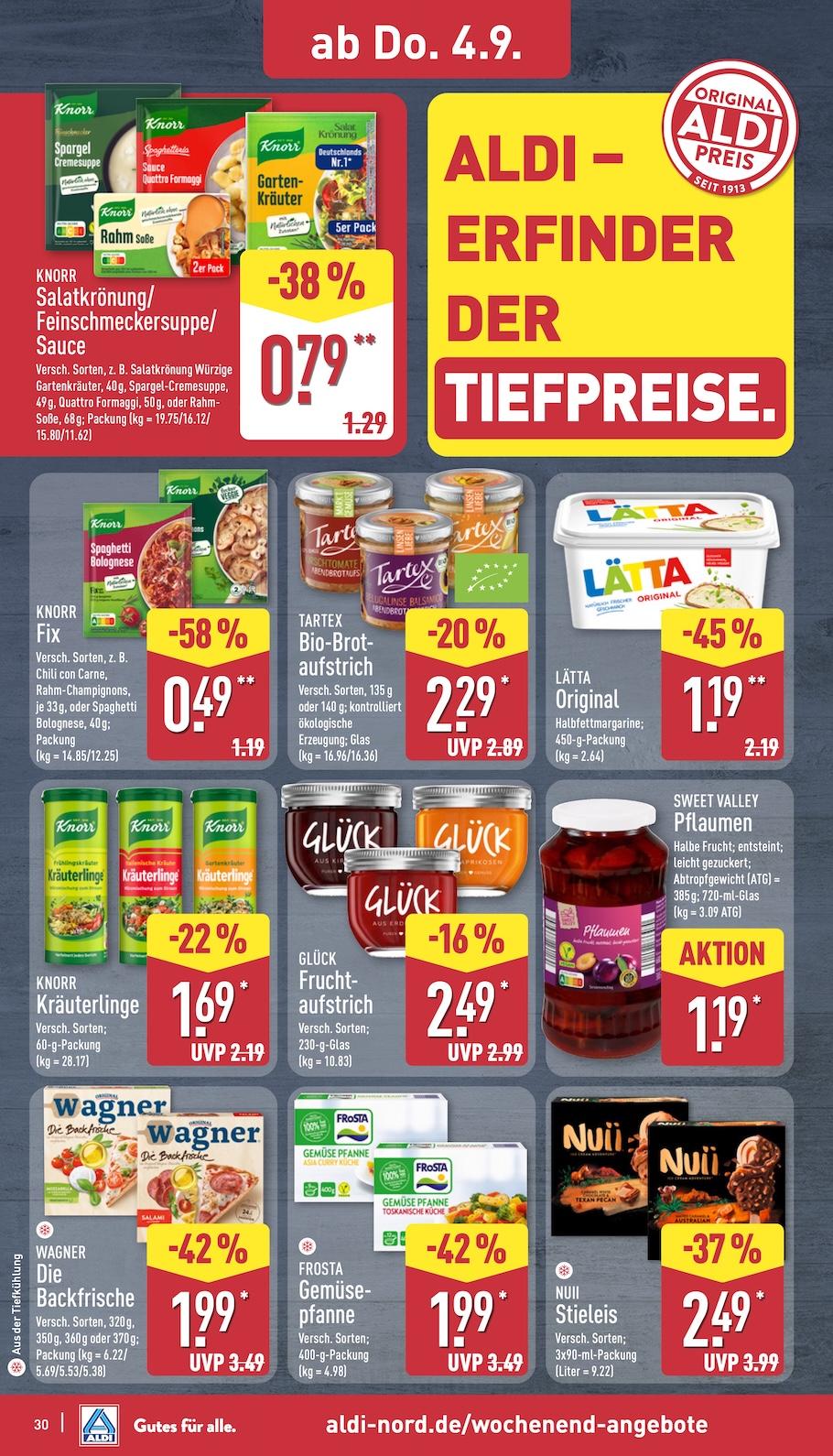 Aldi Aldi Nord Prospekt ab Montag Seite 30