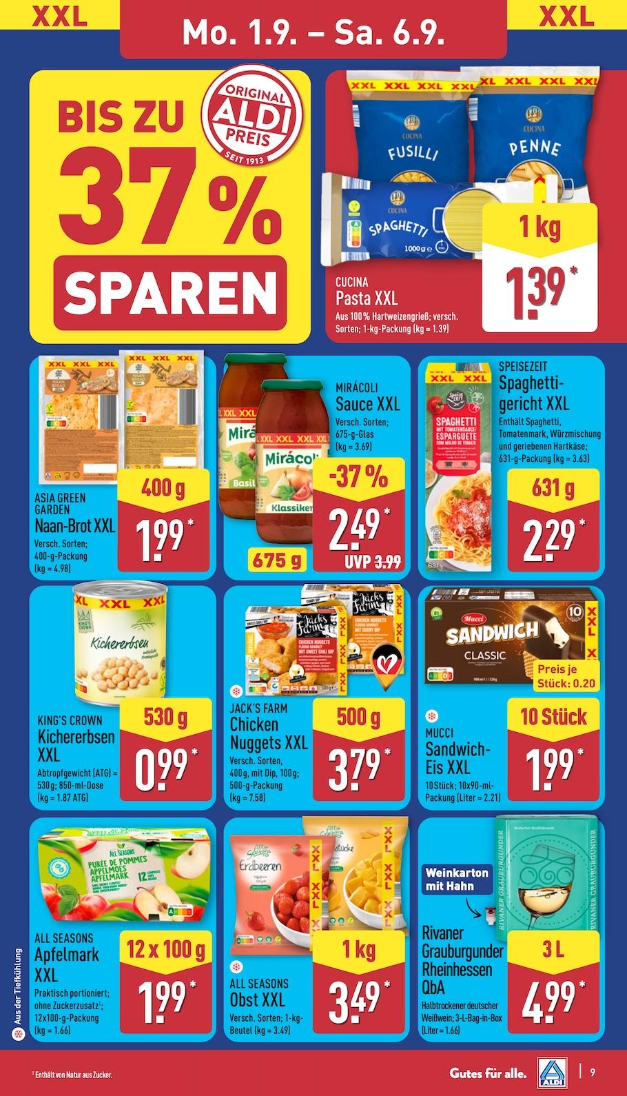 Aldi Aldi Nord Prospekt ab Montag Seite 9