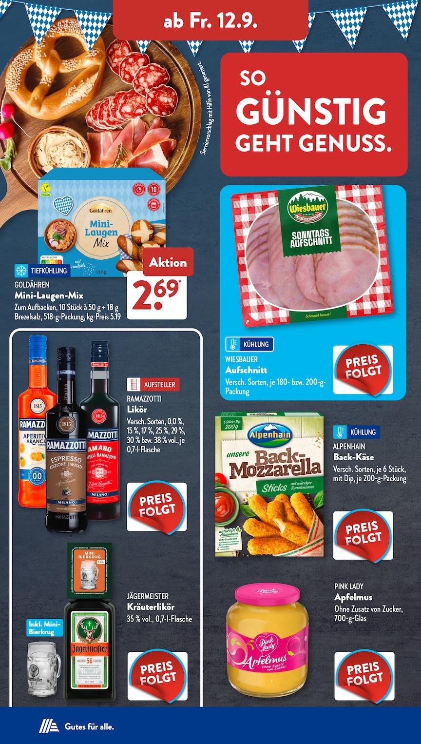 Aldi Aldi Süd Prospekt ab Montag Seite 19