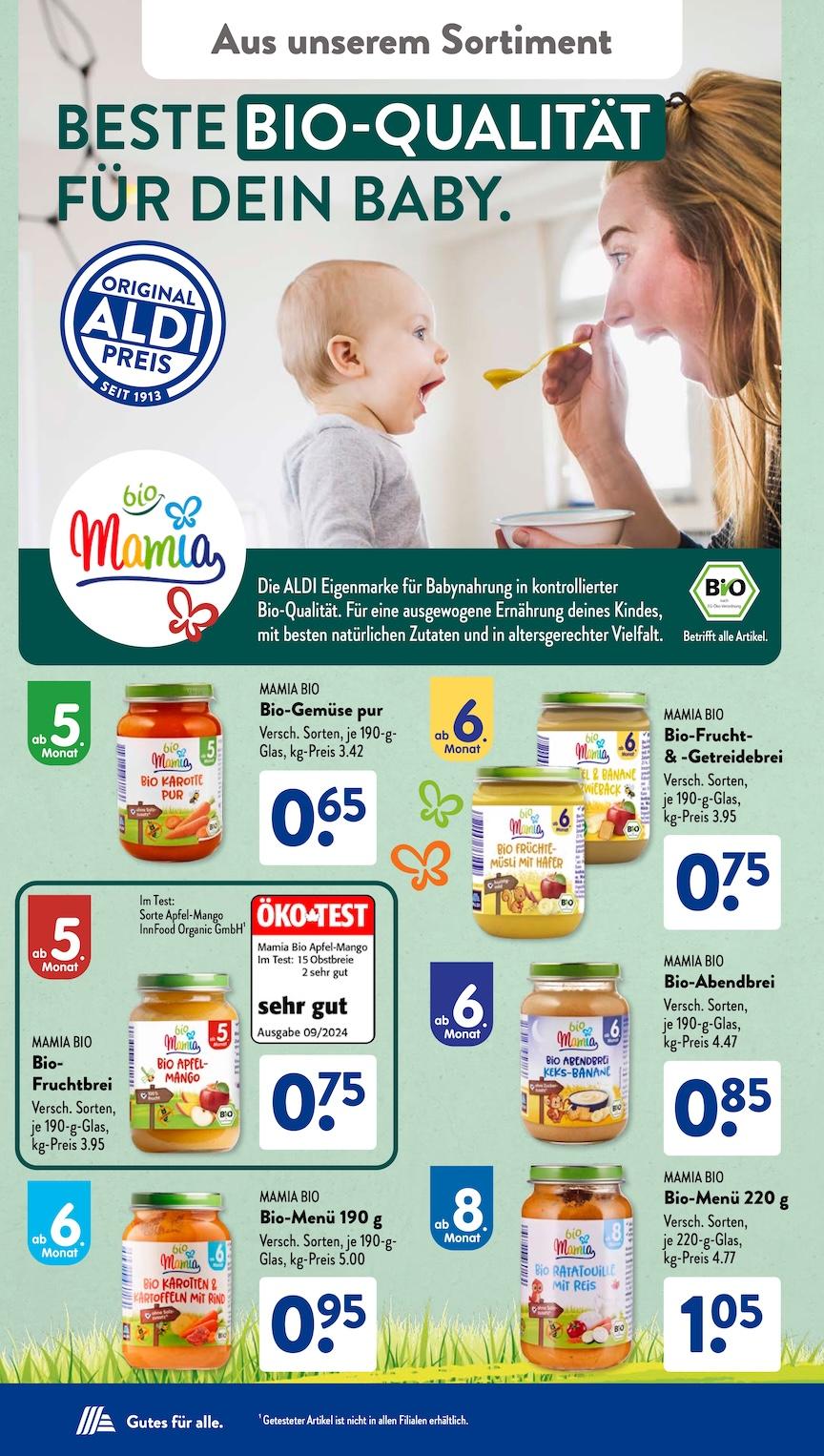 Aldi Aldi Süd Prospekt ab Montag Seite 22