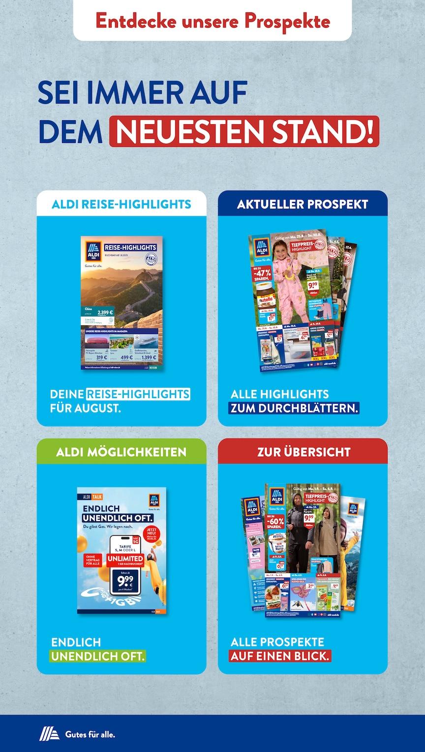 Aldi Aldi Süd Prospekt ab Montag Seite 35