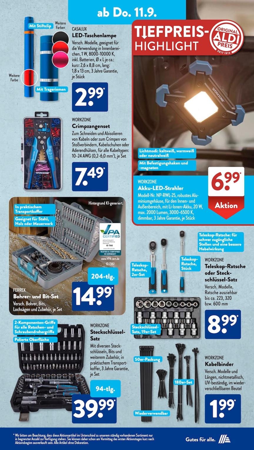 Aldi Aldi Süd Prospekt ab Montag Seite 8
