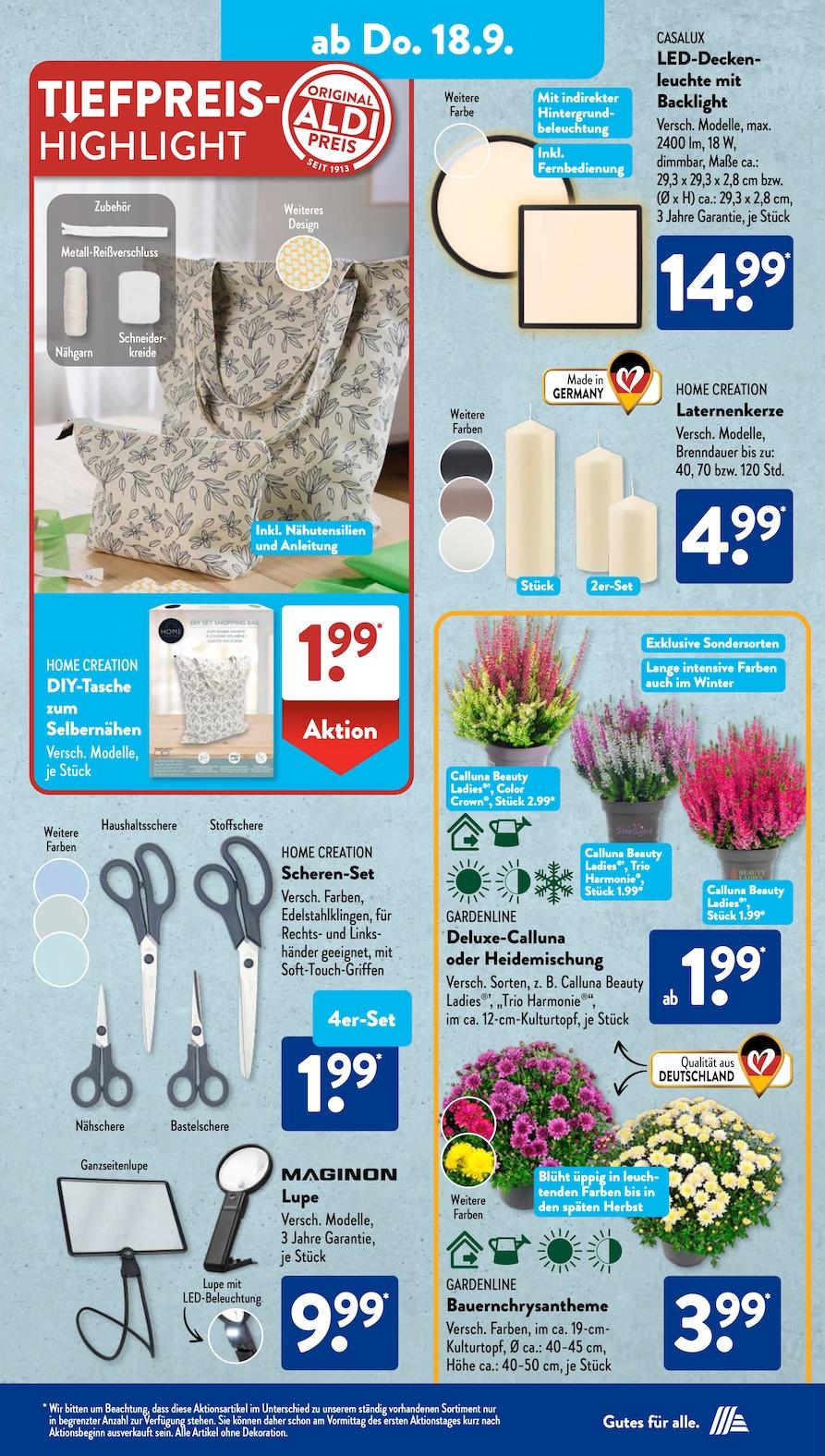 Aldi Aldi Süd Prospekt ab Montag Seite 13