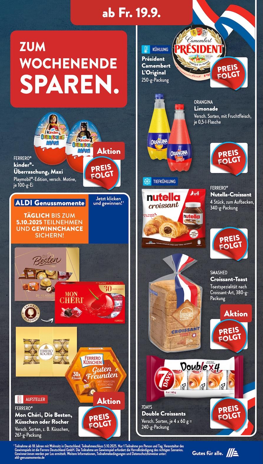 Aldi Aldi Süd Prospekt ab Montag Seite 17