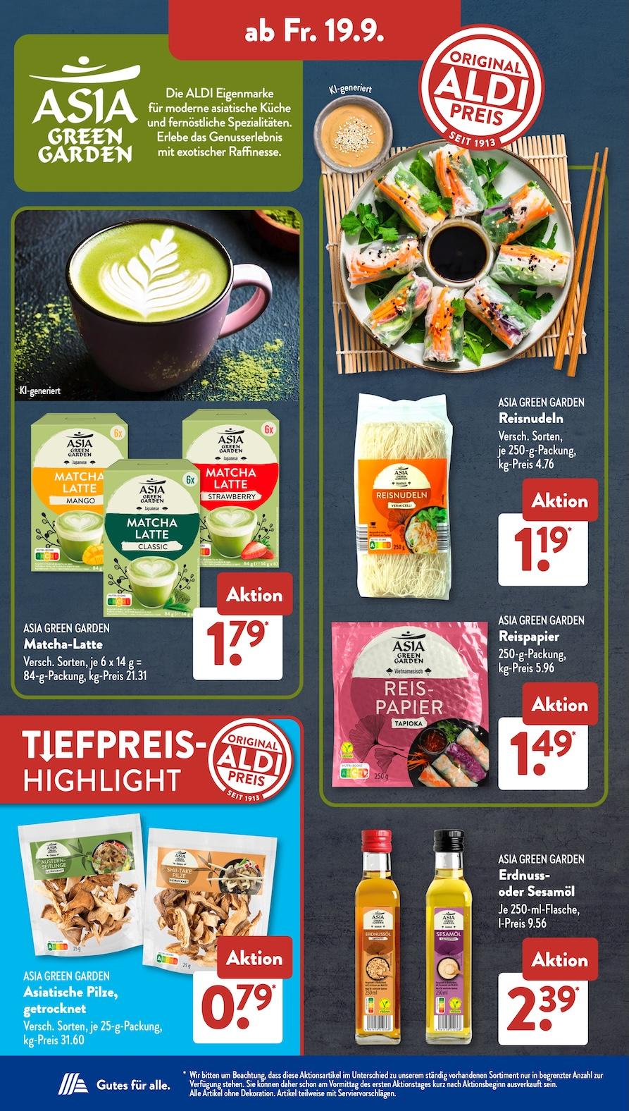 Aldi Aldi Süd Prospekt ab Montag Seite 18