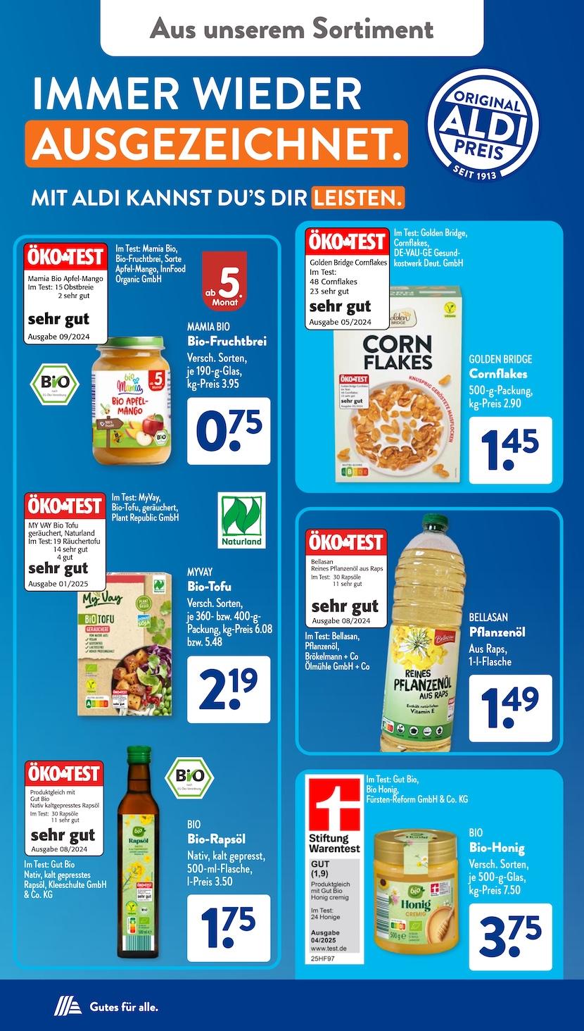 Aldi Aldi Süd Prospekt ab Montag Seite 23