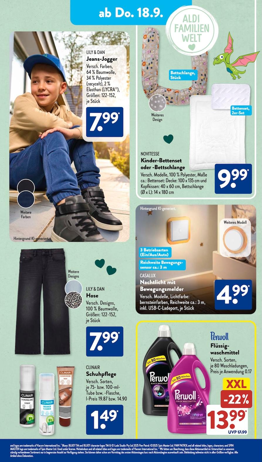 Aldi Aldi Süd Prospekt ab Montag Seite 9
