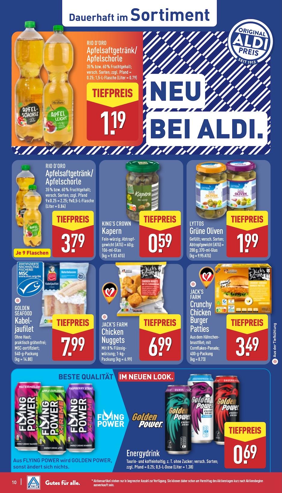 Aldi Aldi Nord Prospekt ab Montag Seite 10