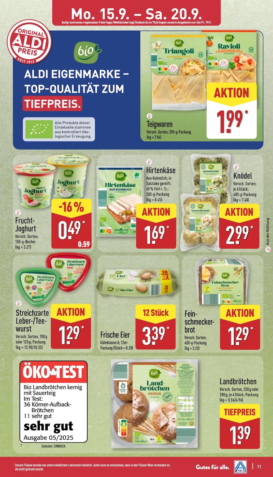 Aldi Aldi Nord Prospekt ab Montag Seite 11