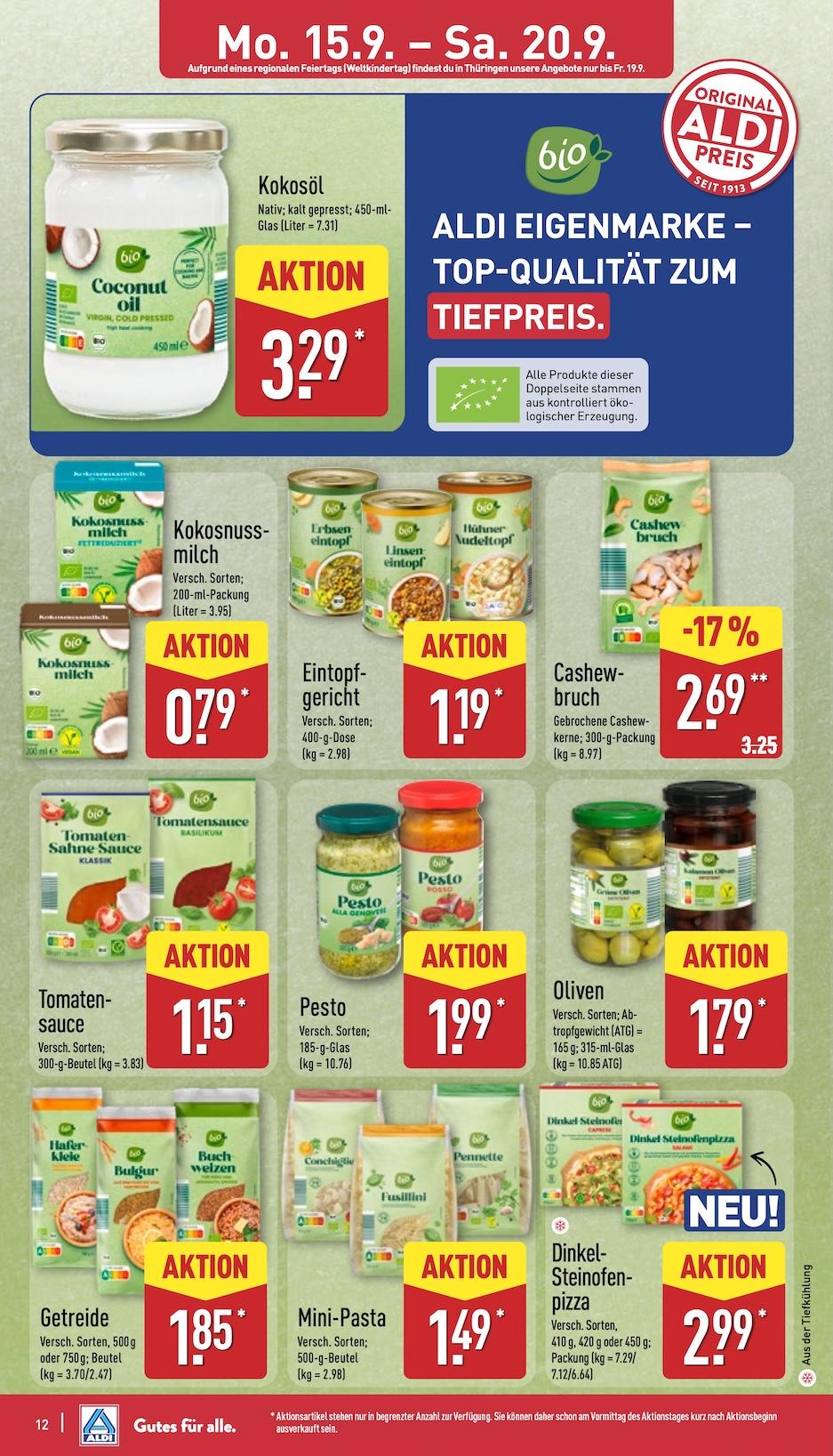 Aldi Aldi Nord Prospekt ab Montag Seite 12