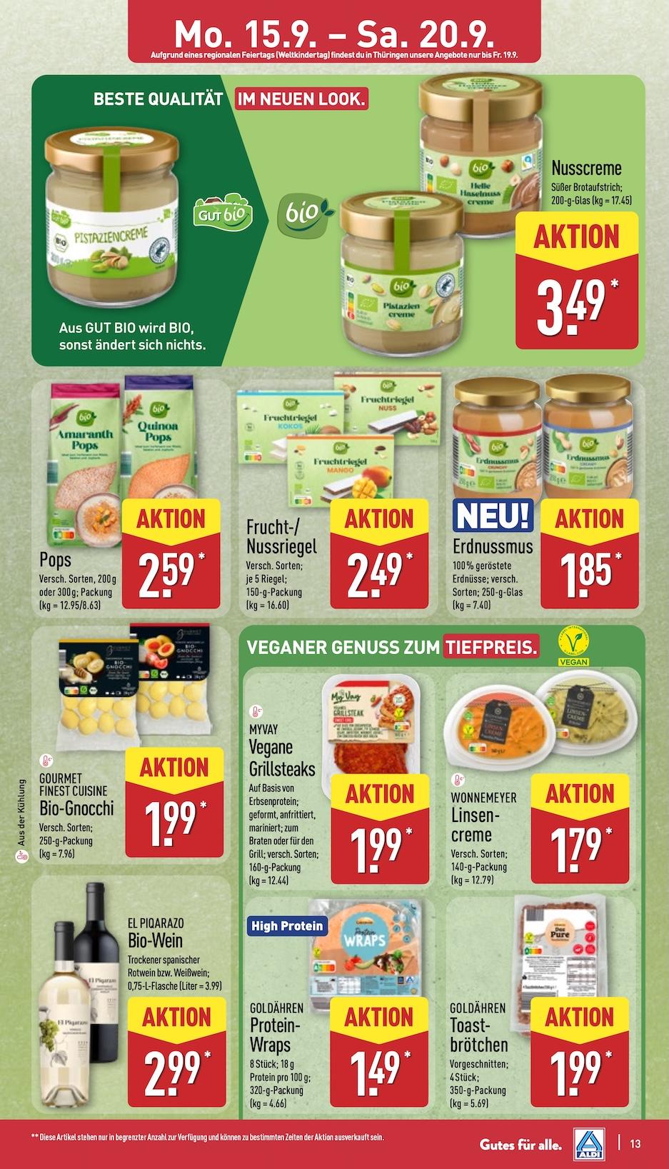 Aldi Aldi Nord Prospekt ab Montag Seite 13