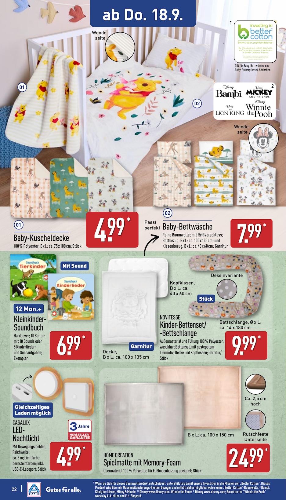Aldi Aldi Nord Prospekt ab Montag Seite 22