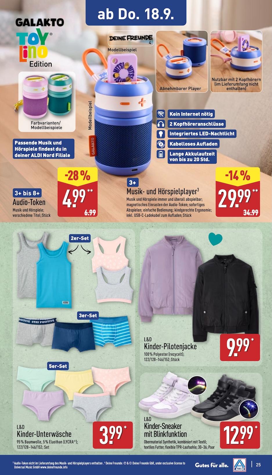 Aldi Aldi Nord Prospekt ab Montag Seite 25