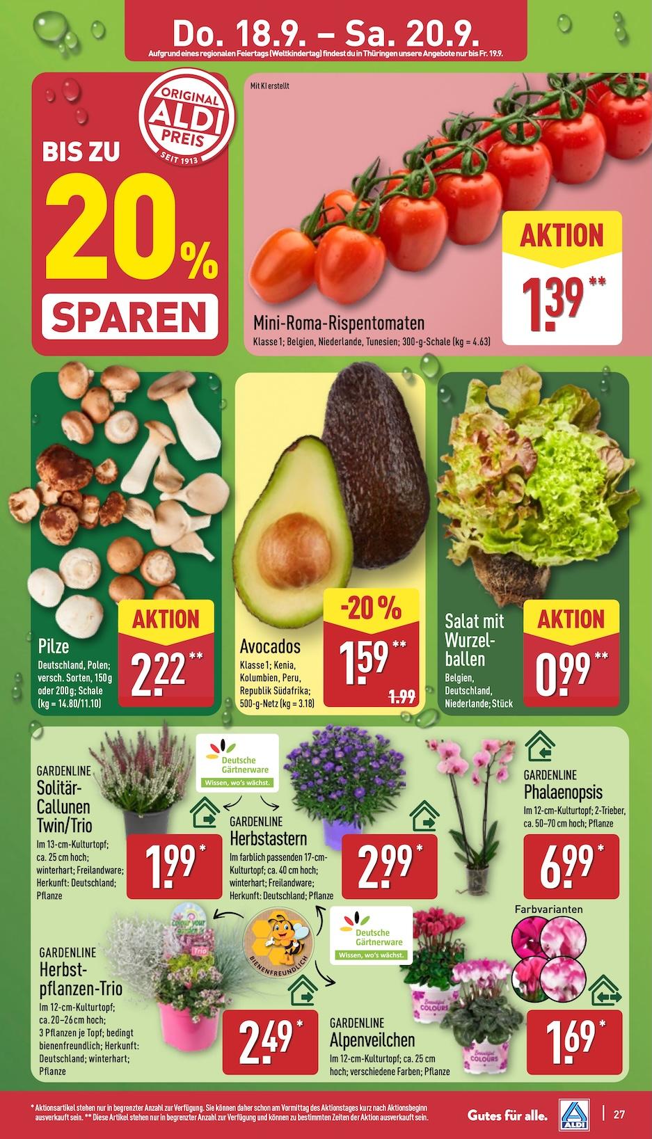 Aldi Aldi Nord Prospekt ab Montag Seite 27