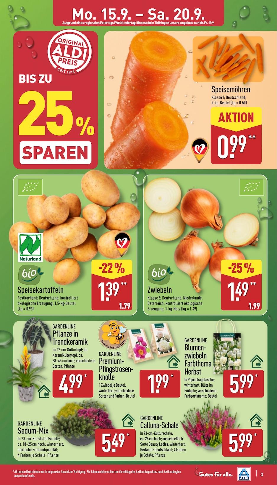 Aldi Aldi Nord Prospekt ab Montag Seite 3