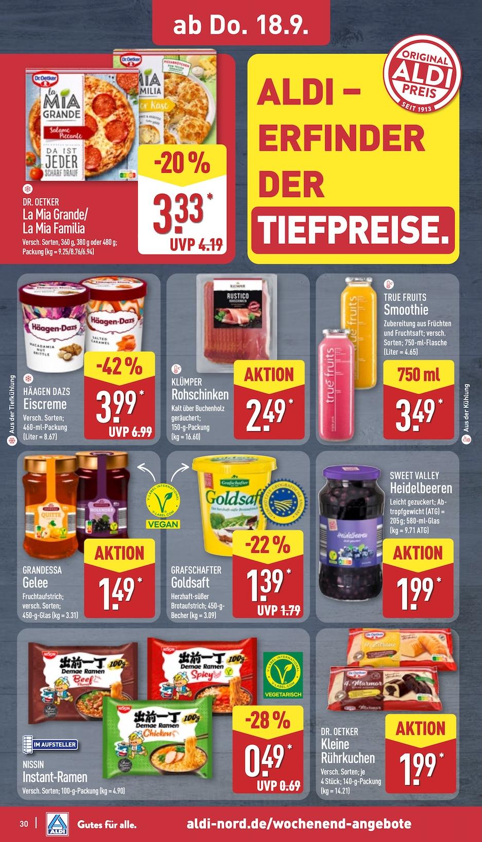 Aldi Aldi Nord Prospekt ab Montag Seite 30