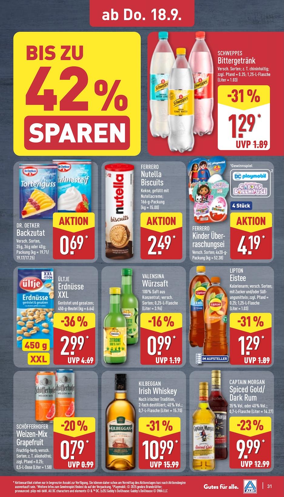 Aldi Aldi Nord Prospekt ab Montag Seite 31