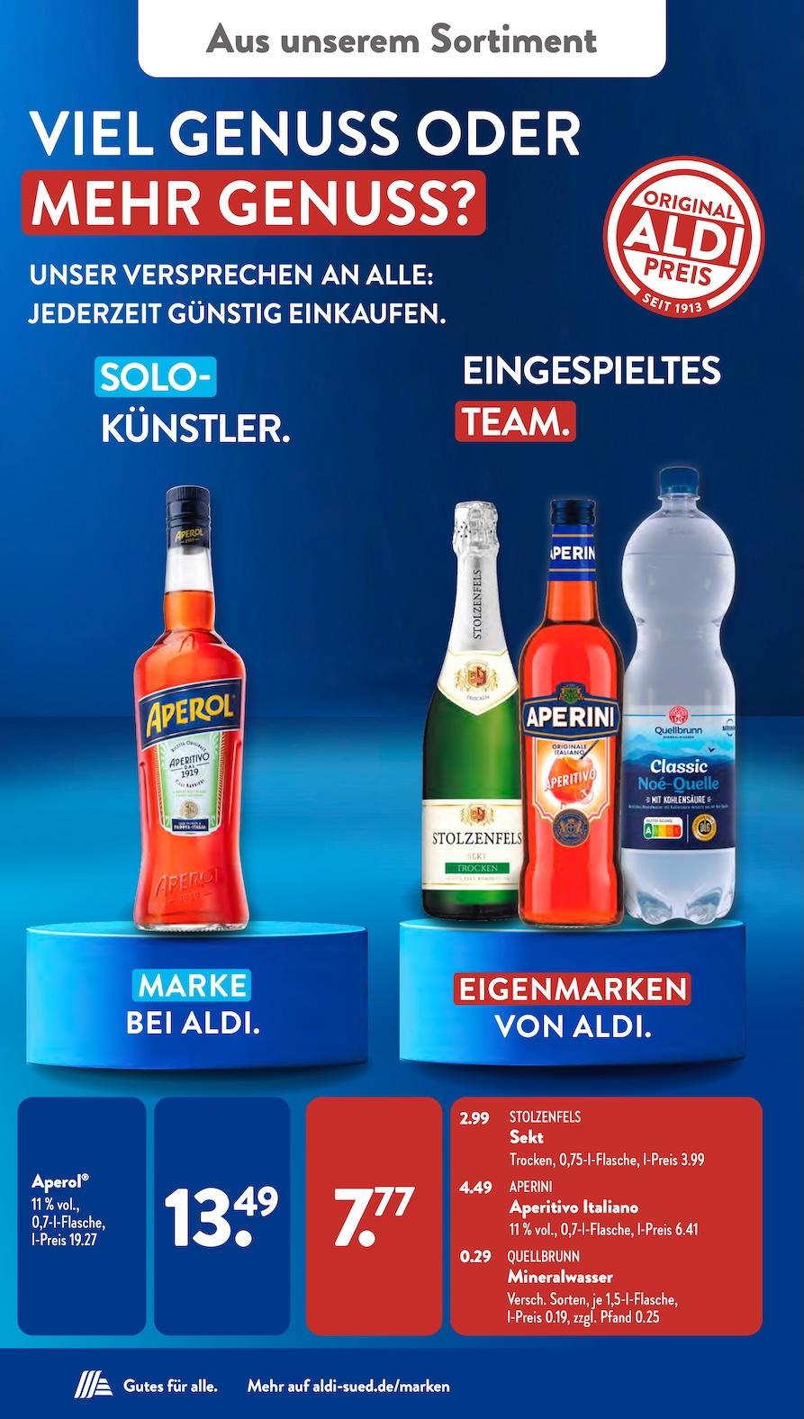 Aldi Aldi Süd Prospekt ab Montag Seite 25