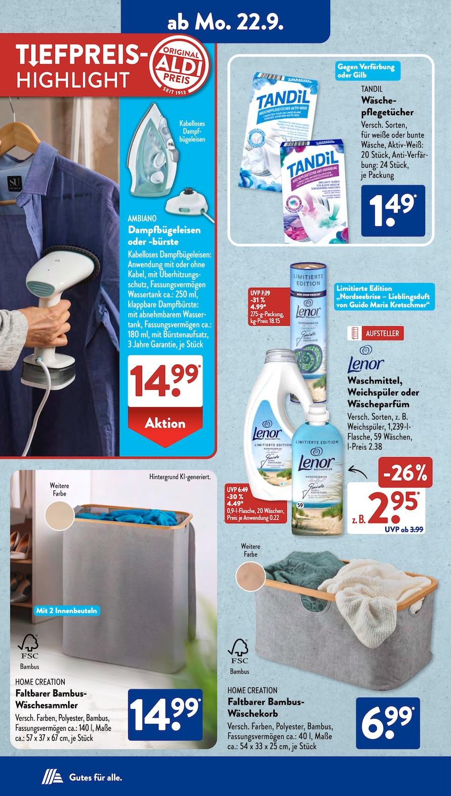 Aldi Aldi Süd Prospekt ab Montag Seite 3