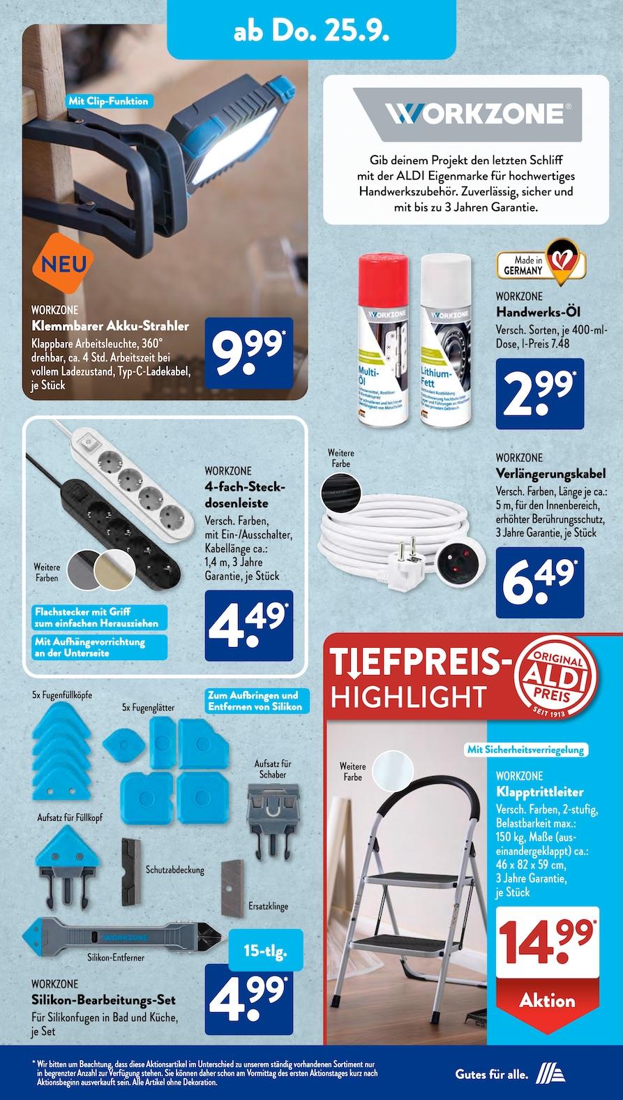 Aldi Aldi Süd Prospekt ab Montag Seite 9