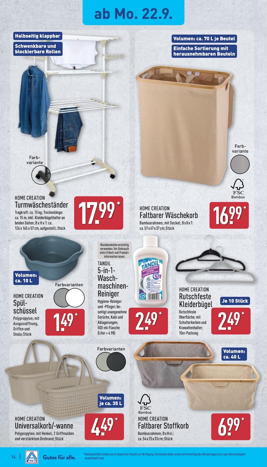 Aldi Aldi Nord Prospekt ab Montag Seite 18